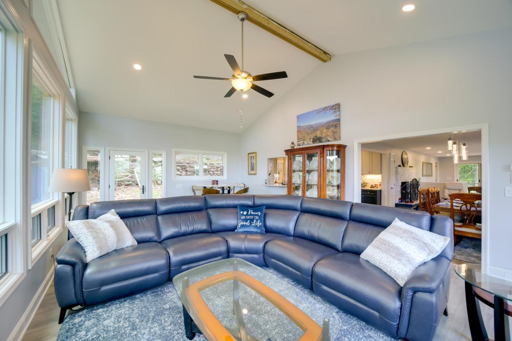 Вилла Remote Smoky Mtn Escape With Views And Trail Access! Cullowhee Экстерьер фото